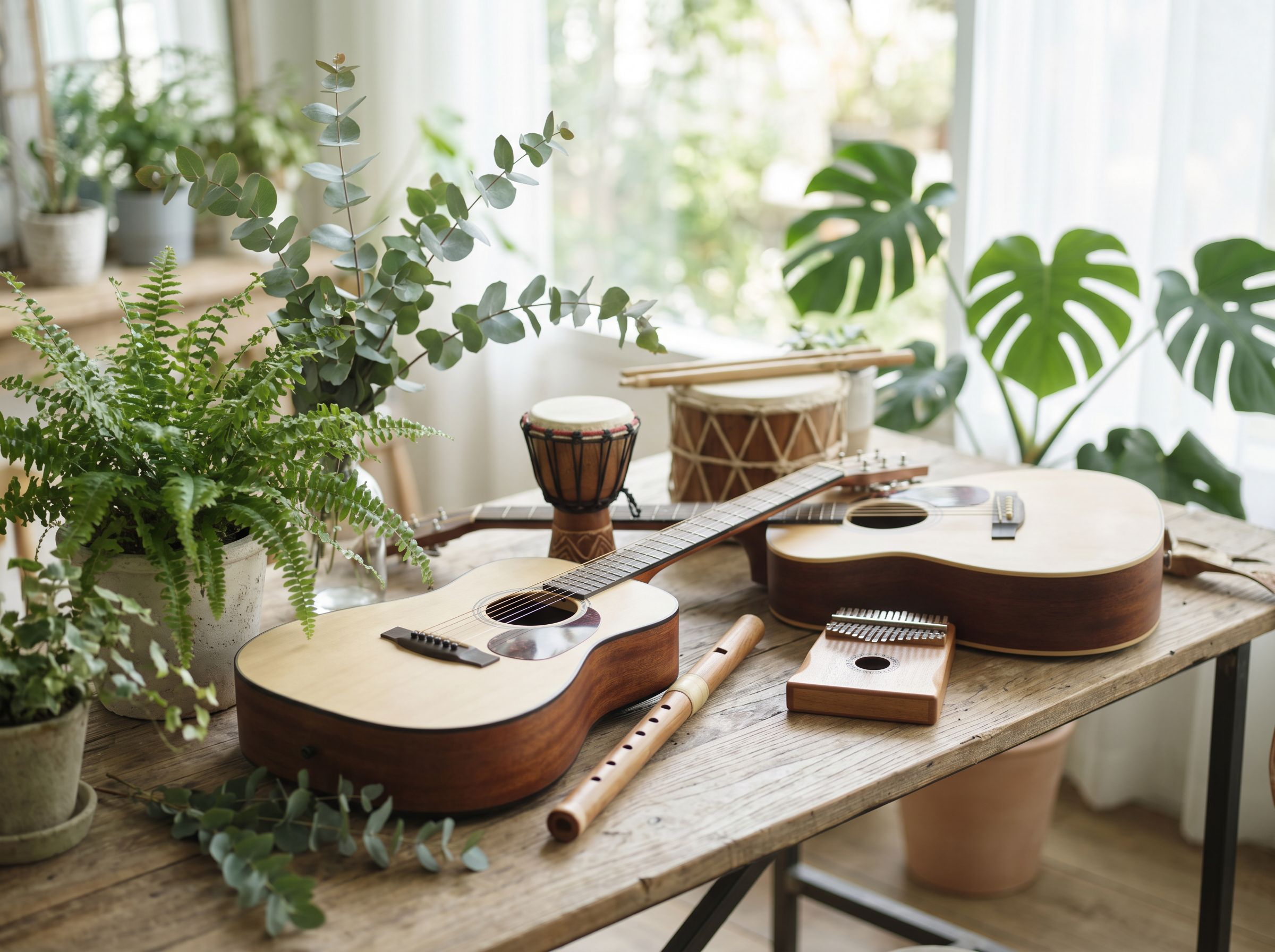 a plain violin with wooden background